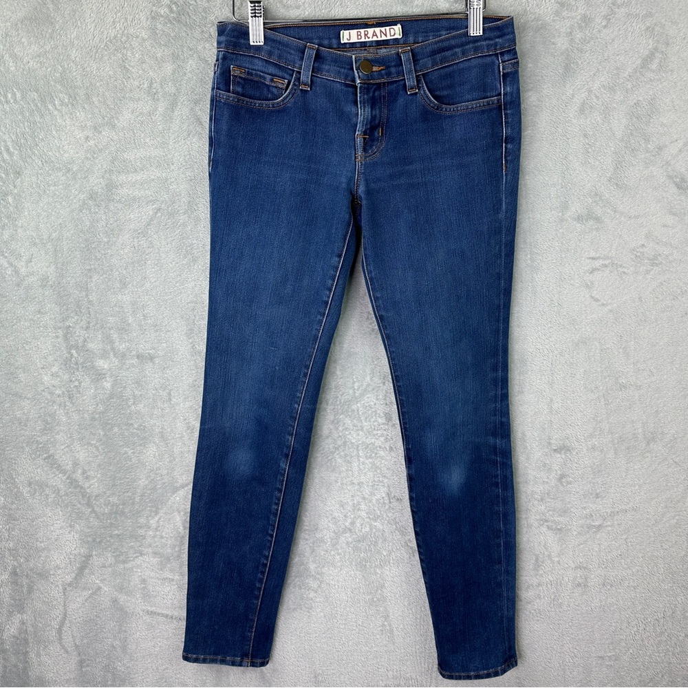 J Brand Skinny Jeans Blue Stretch Denim Size 25